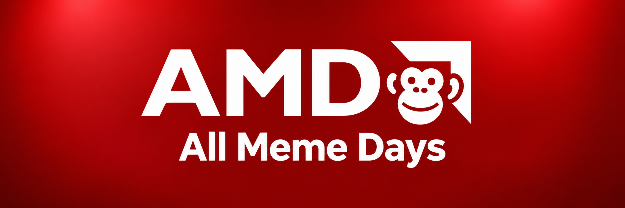 $AMD campaign banner: THE ONLY OFFICIAL $AMD MEME
